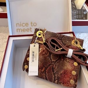 HAMMITT TONY SMALL SEA-GLASS NWT. HAMMITT BOX/DUST BAG